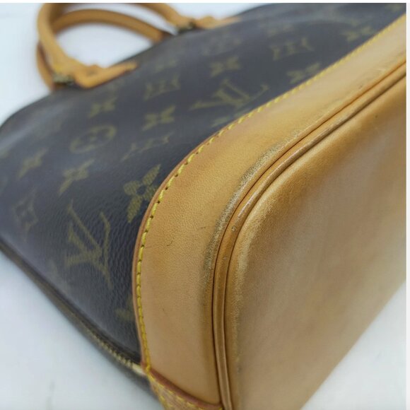Louis Vuitton LV Hand Bag Alma Brown Monogram - Picture 6 of 15